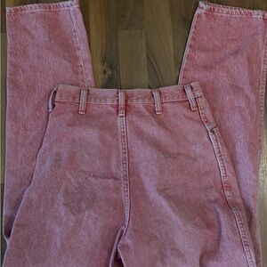 Wrangler Light Pink Denim Jeans